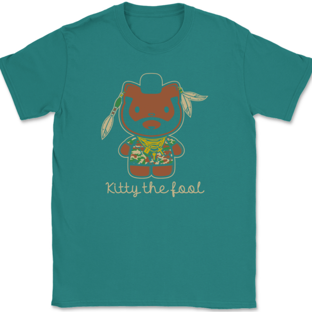 Kitty The Fool T-Shirt Mens Tee - Image 11