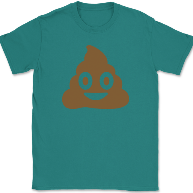 Poop Emoji T-Shirt Mens Tee - Image 11