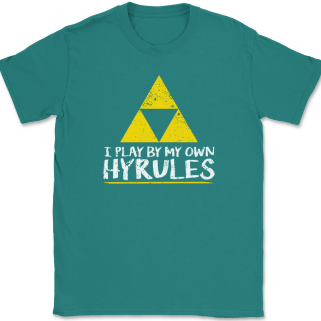 I Play By My Own Hyrules T-Shirt Mens Tee - Image 11