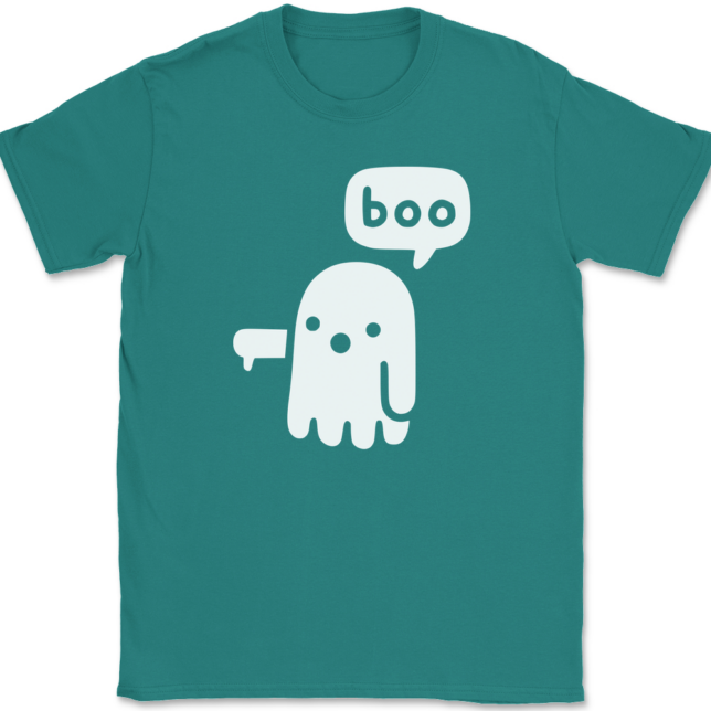 Ghost Says Boo T-Shirt Mens Tee - Image 11