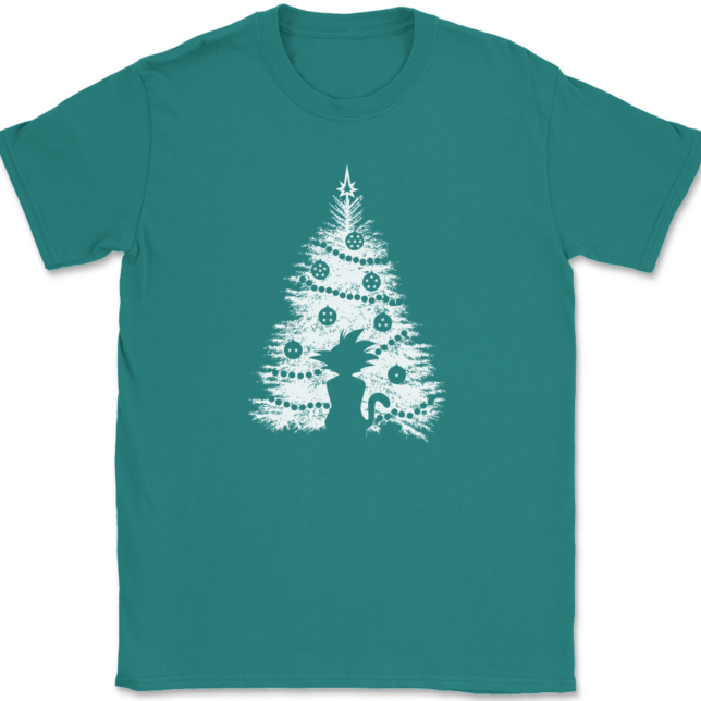 DBZ Christmas Tree T-Shirt Mens Tee - Image 11