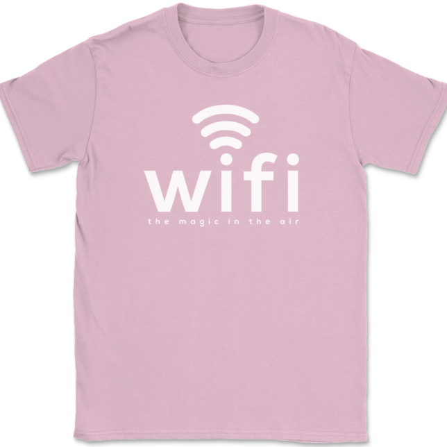 Wifi Magic In The Air T-Shirt Mens Tee - Image 12