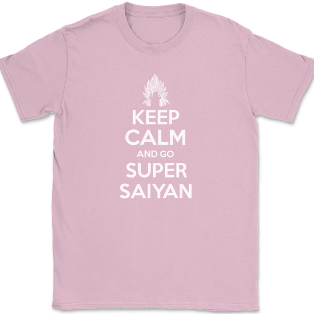 Keep Calm and Go Super Saiyan T-Shirt Mens Tee - Image 12