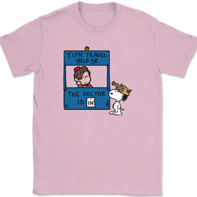 The Doctor Is In T-Shirt Mens Tee - Image 12