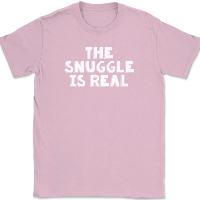 The Snuggle Is Real T-Shirt Mens Tee - Image 12