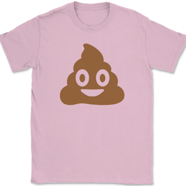 Poop Emoji T-Shirt Mens Tee - Image 12