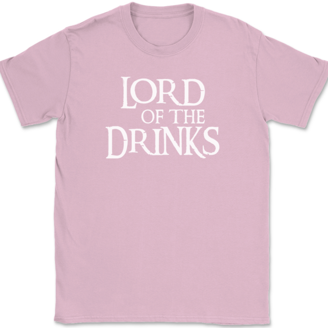 Lord Of The Drinks T-Shirt Mens Tee - Image 12