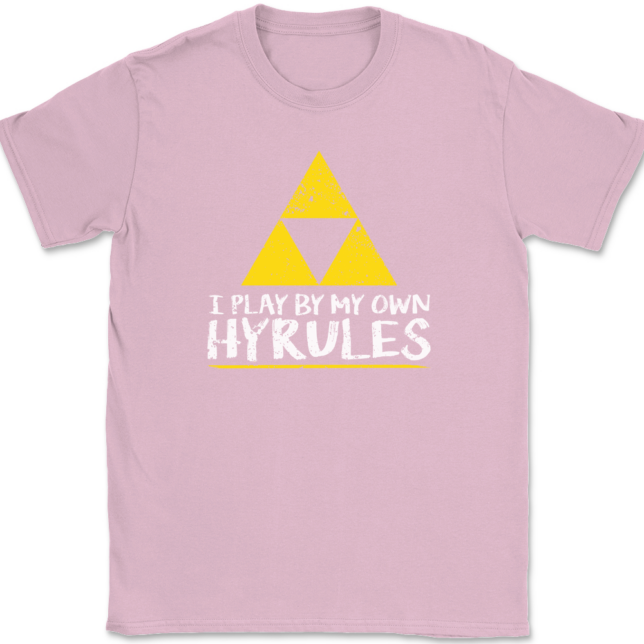 I Play By My Own Hyrules T-Shirt Mens Tee - Image 12