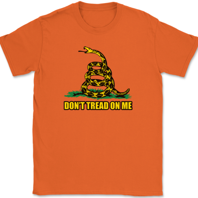 Don't Tread On Me T-Shirt Mens Tee - Image 13