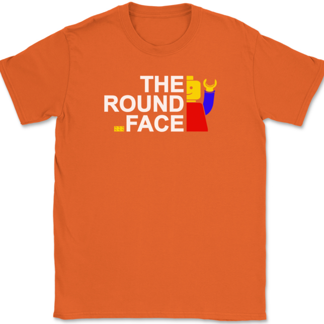 The Round Face T-Shirt Mens Tee - Image 13