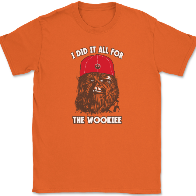 I Did It All For The Wookiee T-Shirt Mens Tee - Image 13