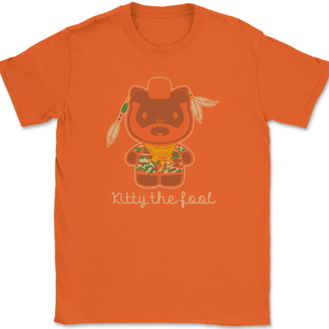 Kitty The Fool T-Shirt Mens Tee - Image 13