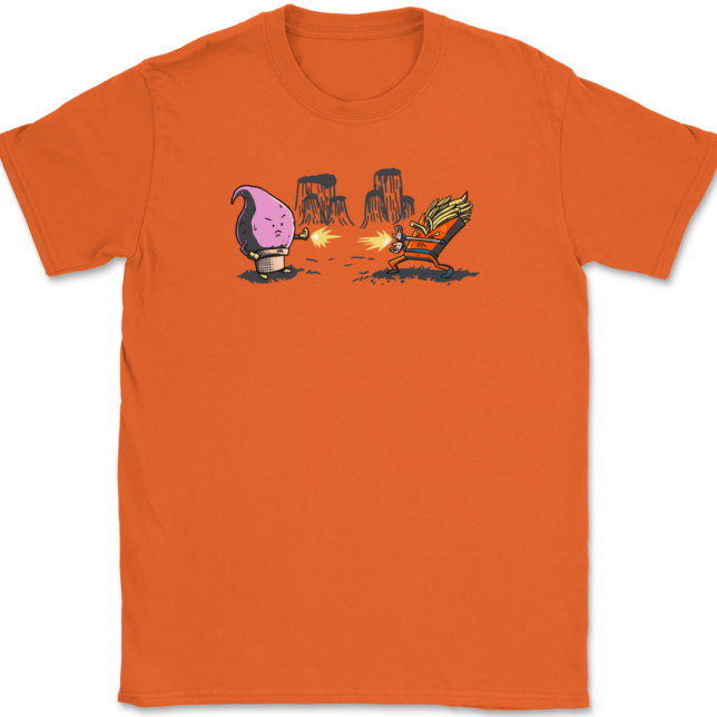 DBZ Food Fight T-Shirt Mens Tee - Image 13