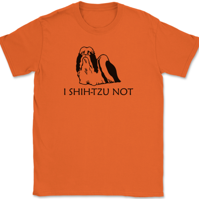 I Shih-Tzu Not T-Shirt Mens Tee - Image 13