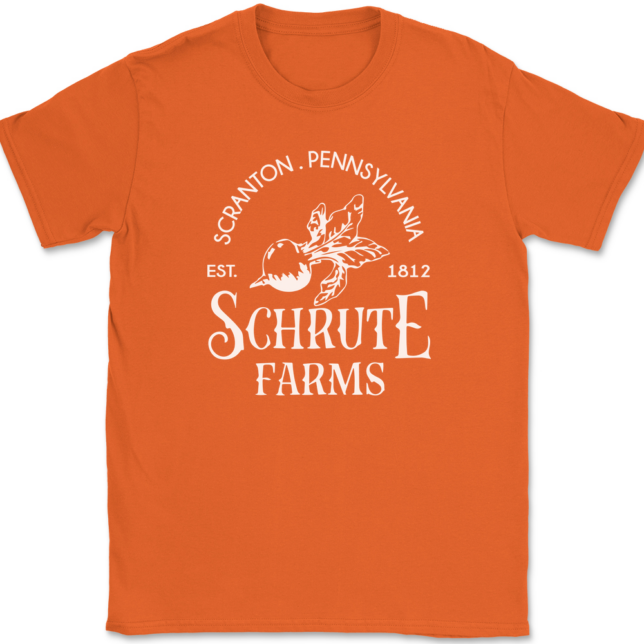 Schrute Farms T-Shirt Mens Tee - Image 13