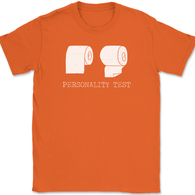 Personality Test T-Shirt Mens Tee - Image 13