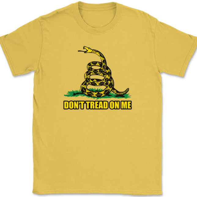 Don't Tread On Me T-Shirt Mens Tee - Image 14