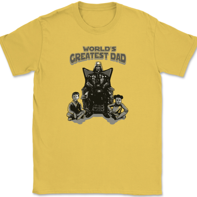 Vader Worlds Greatest Dad T-Shirt Mens Tee - Image 14