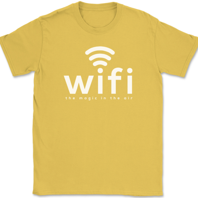 Wifi Magic In The Air T-Shirt Mens Tee - Image 14