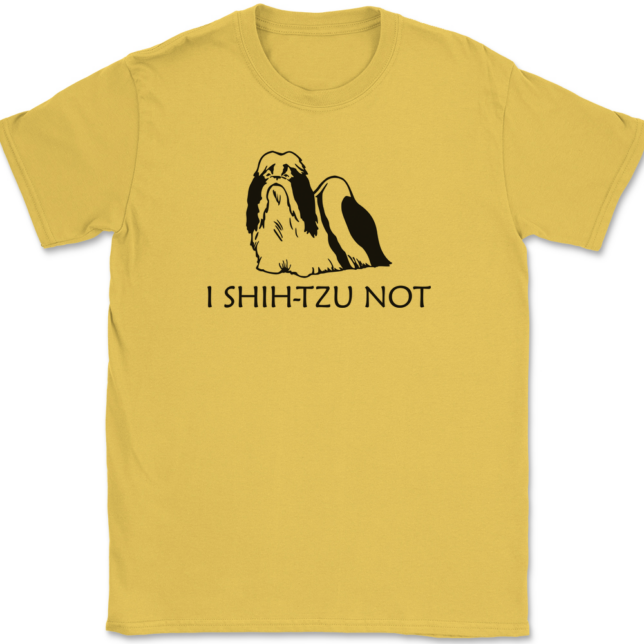 I Shih-Tzu Not T-Shirt Mens Tee - Image 14