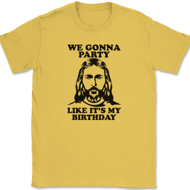 Gonna Party Like It's My Birthday T-Shirt Mens Tee - Image 14