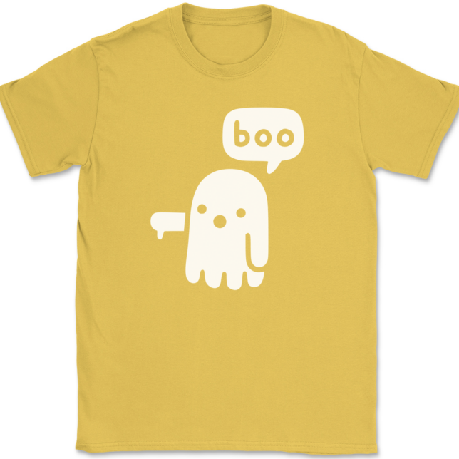 Ghost Says Boo T-Shirt Mens Tee - Image 14