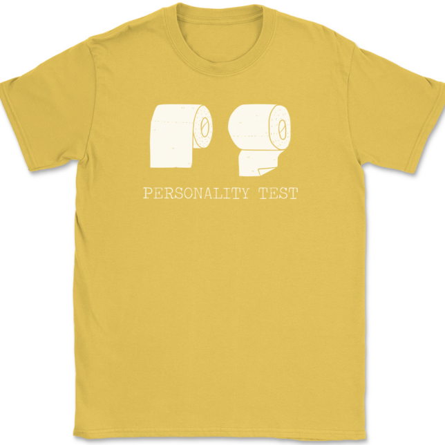 Personality Test T-Shirt Mens Tee - Image 14