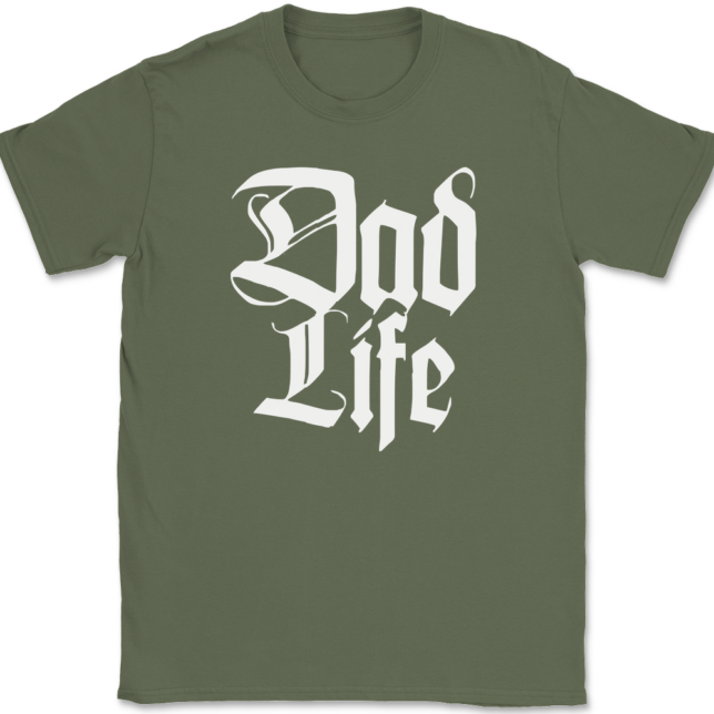 Dad Life T-Shirt Mens Tee - Image 15