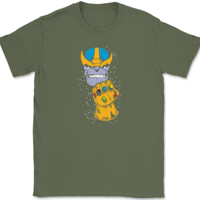 Thanos Infinity Gauntlet T-Shirt Mens Tee - Image 15