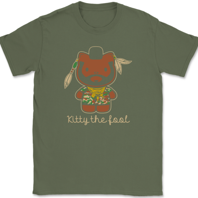 Kitty The Fool T-Shirt Mens Tee - Image 15