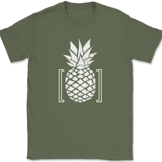 Pineapple T-Shirt Mens Tee - Image 15