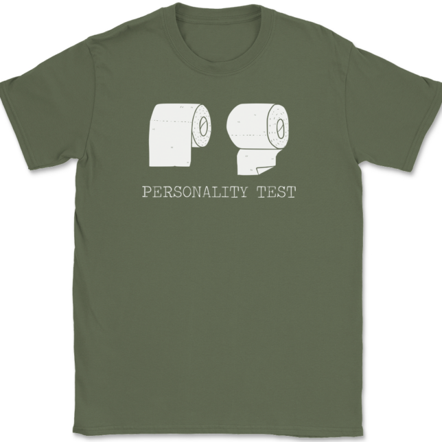 Personality Test T-Shirt Mens Tee - Image 15