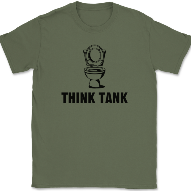 Think Tank T-Shirt Mens Tee - Image 15