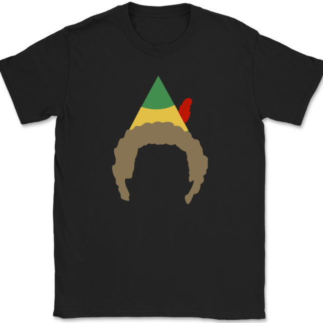 Buddy's Head The Elf T-Shirt Mens Tee