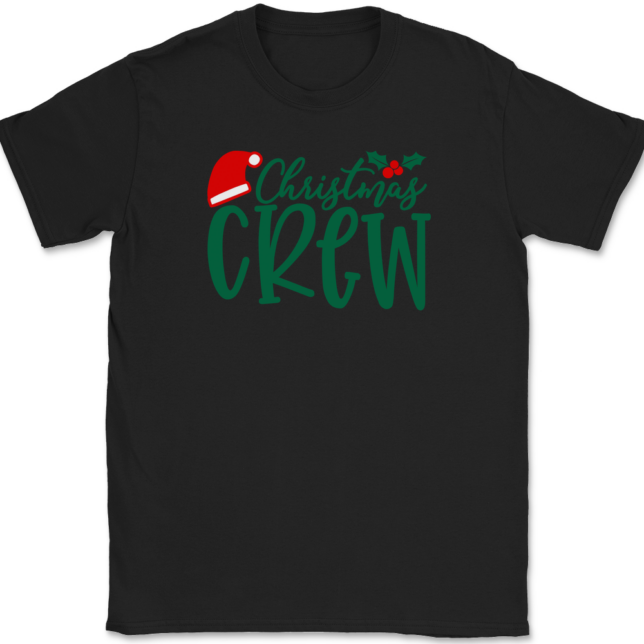 Christmas Crew T-Shirt Mens Tee