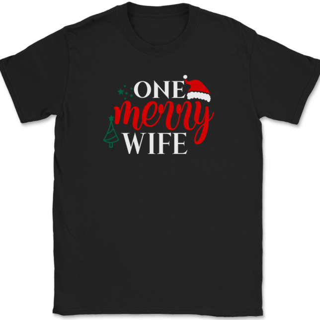 One Merry Wife T-Shirt Mens Tee