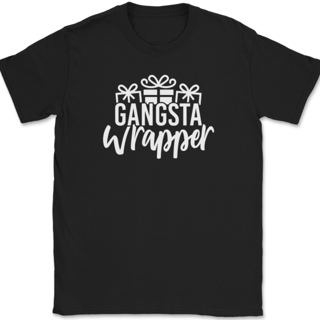 Gangsta Wrapper T-Shirt Mens Tee