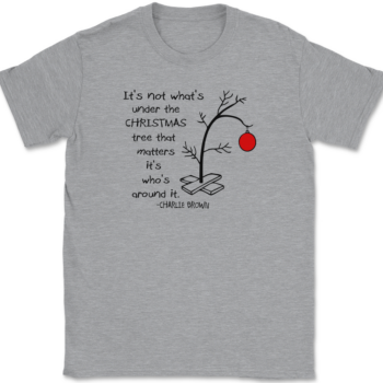 Charlie Brown Quote T-Shirt Mens Tee
