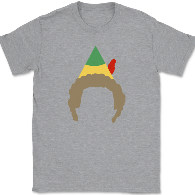 Buddy's Head The Elf T-Shirt Mens Tee - Image 2