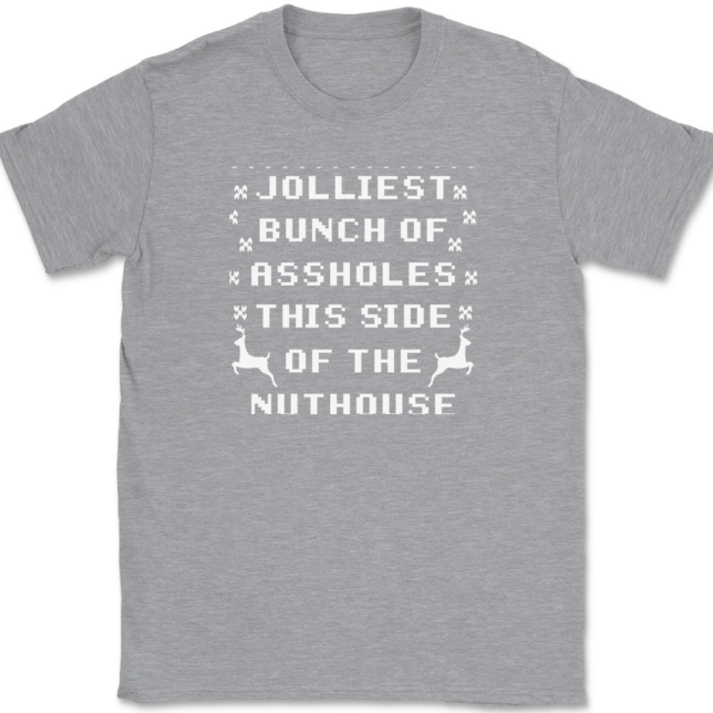 Jolliest Bunch of Assholes T-Shirt Mens Tee - Image 2