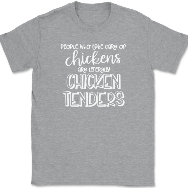 Chicken Tenders T-Shirt Mens Tee - Image 2