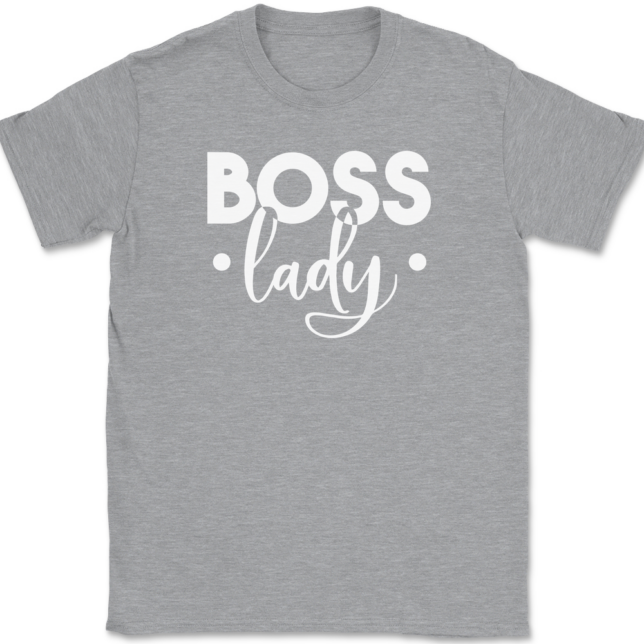 Boss Lady T-Shirt Mens Tee - Image 2