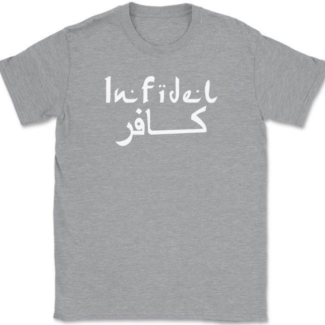 Infidel T-Shirt Mens Tee - Image 2