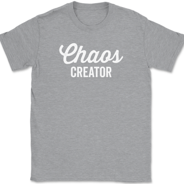 Chaos Creator T-Shirt Mens Tee - Image 2