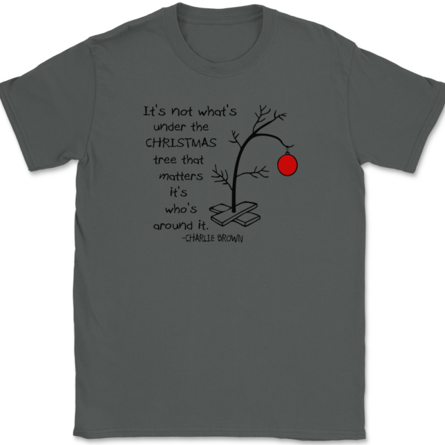 Charlie Brown Quote T-Shirt Mens Tee - Image 3