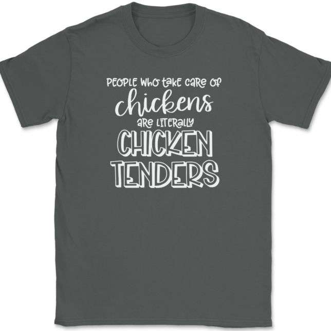 Chicken Tenders T-Shirt Mens Tee - Image 3