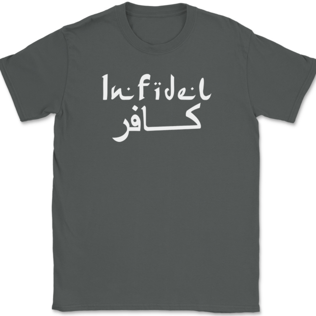 Infidel T-Shirt Mens Tee - Image 3