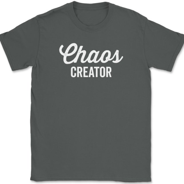 Chaos Creator T-Shirt Mens Tee - Image 3