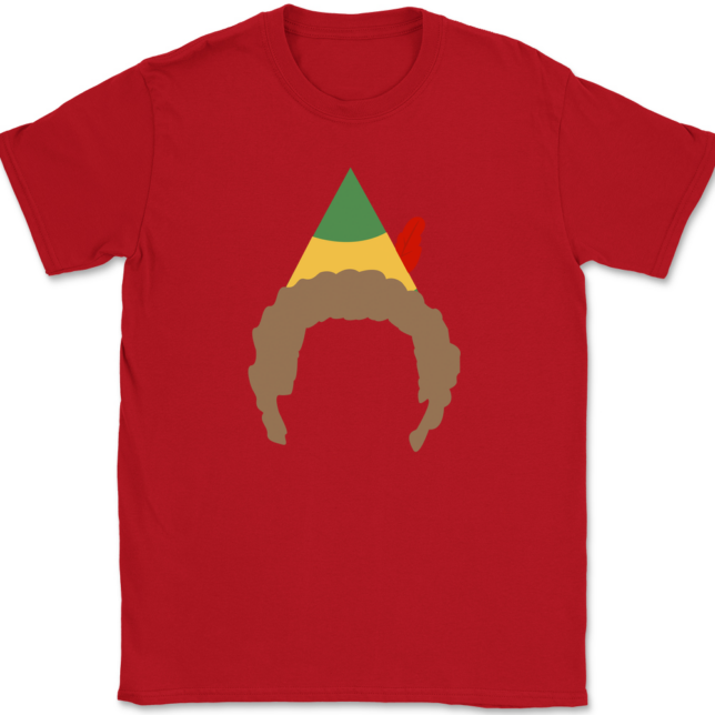 Buddy's Head The Elf T-Shirt Mens Tee - Image 4