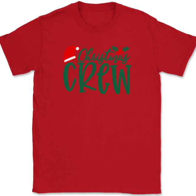 Christmas Crew T-Shirt Mens Tee - Image 4